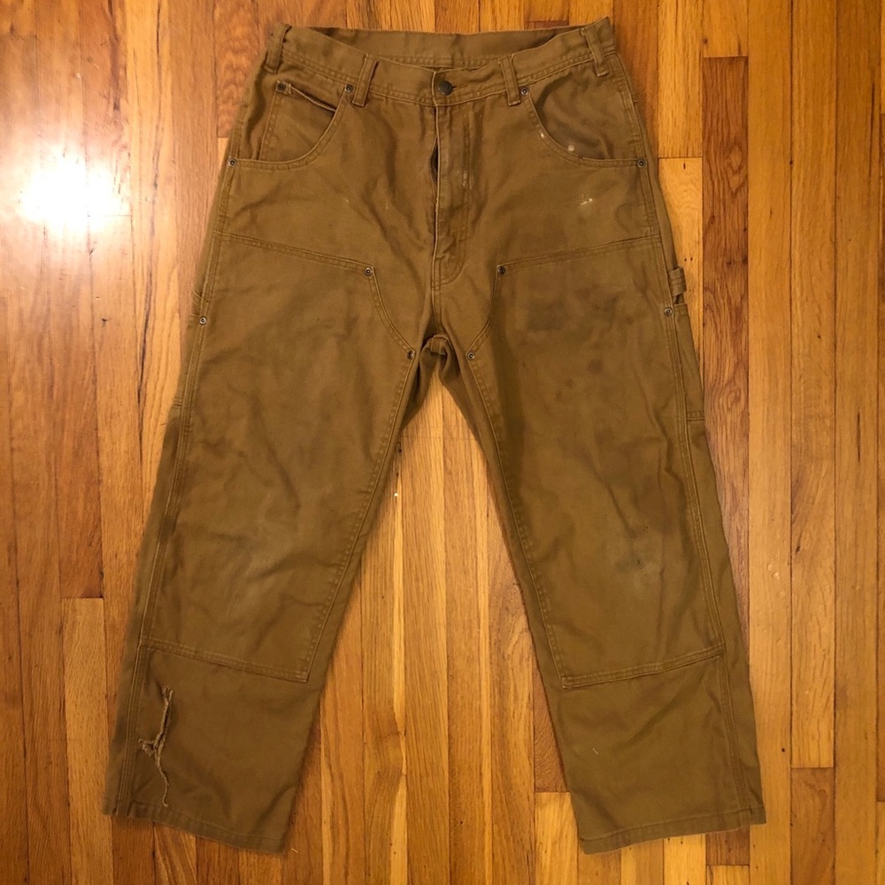 Carpenter Pants Workwear Brown Vintage W 31 L 30